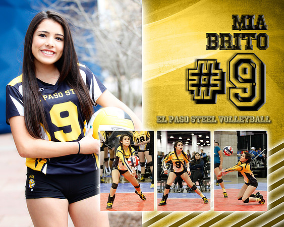 Mia Brito Player Collage