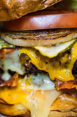 Double Down Bacon Cheeseburger