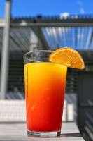 Fresh squeezed Strawberry & OJ