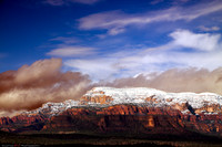 Snow In Sedona